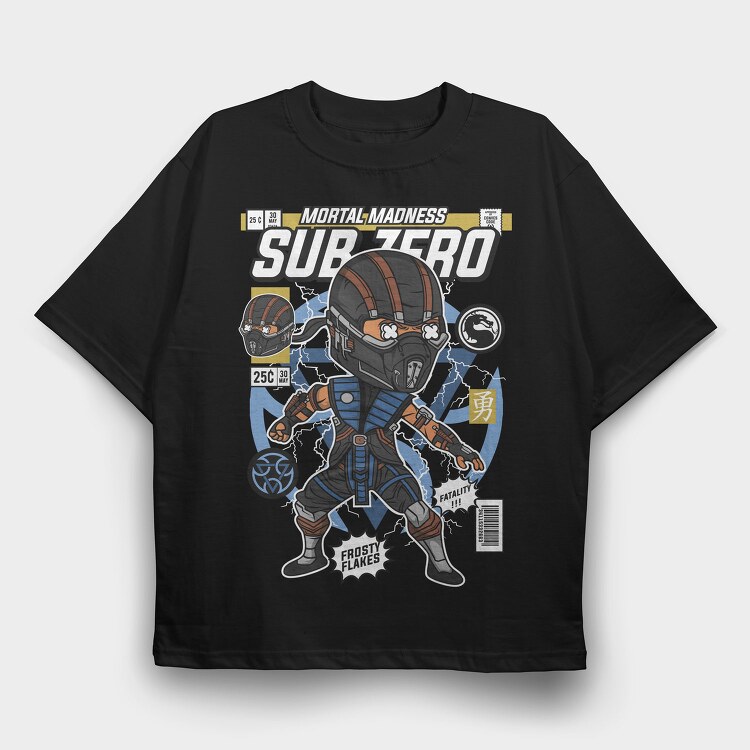 Subzero Frosty Flakes, Tricou Oversize Barbati (Unisex)