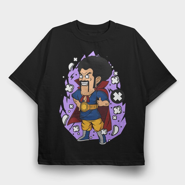 Superhero Afro Power, Tricou Oversize Barbati (Unisex)