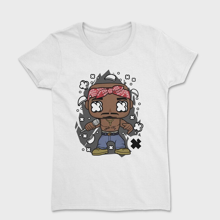 Thug Life Rapper, Tricou Femei