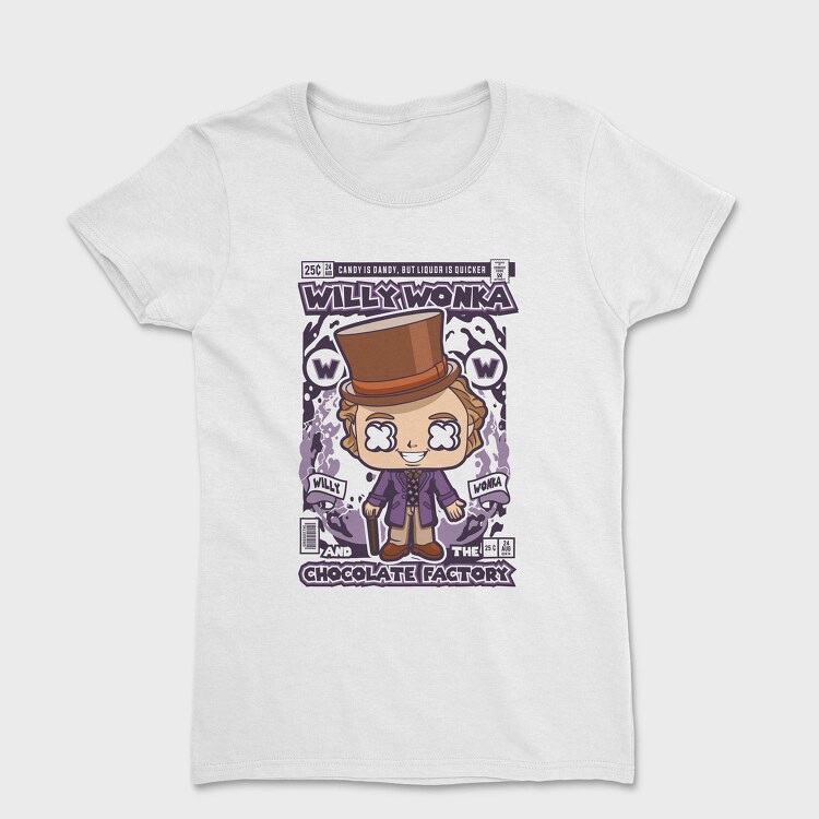 Willy Wonkas Candy Quest, Tricou Femei