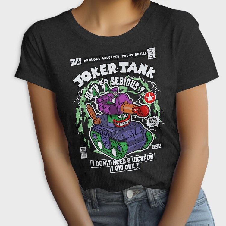 Joker Tank Chaos, Tricou Femei