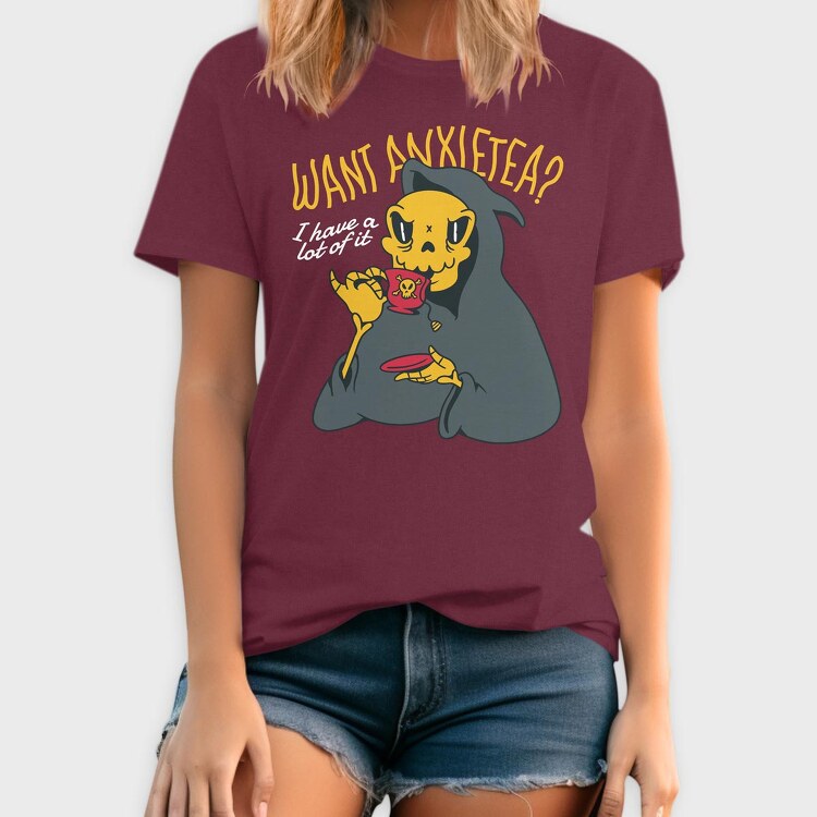 Anxietea, Tricou Barbati (Unisex)