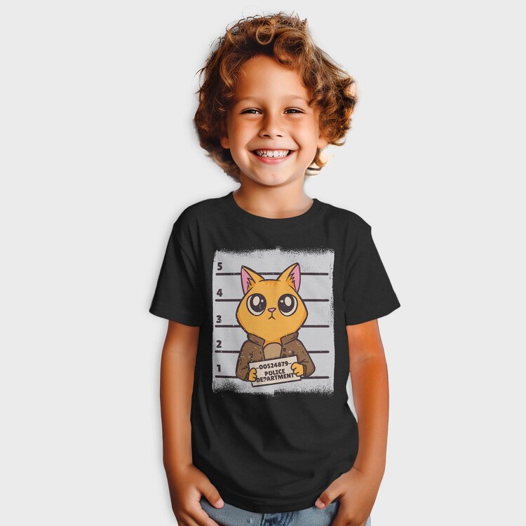 Mugshot Cat, Tricou Copii