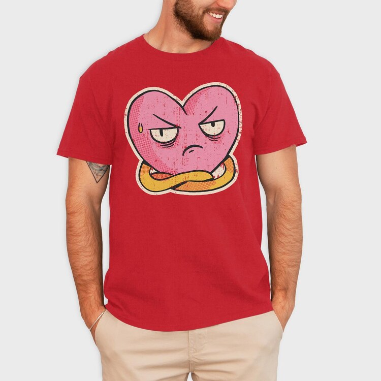 Disgusted Heart, Tricou Barbati (Unisex)