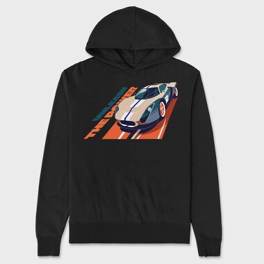 Sports Car Track Unleash Power, Hanorac Oversize Barbati (Unisex)