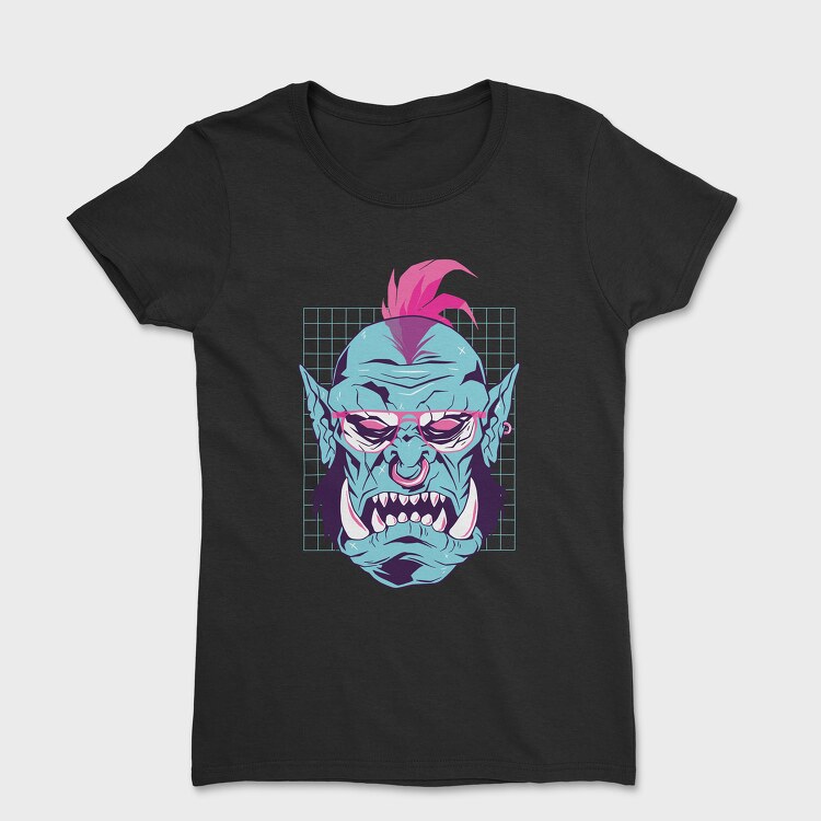 Tricou Femei, Orc Vaporwave