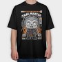 Taskmaster Skull Fire, Tricou Oversize Barbati (Unisex)