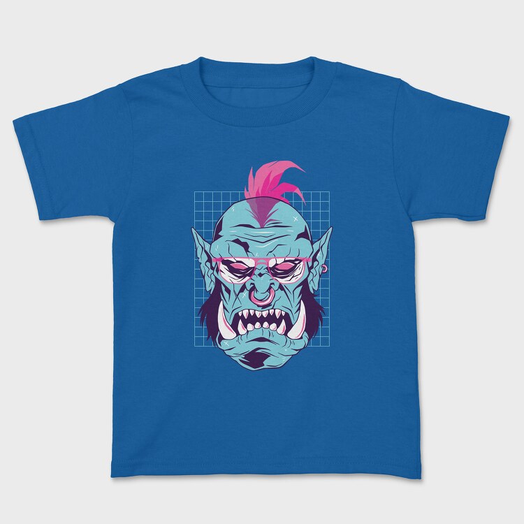 Tricou Copii, Orc Vaporwave