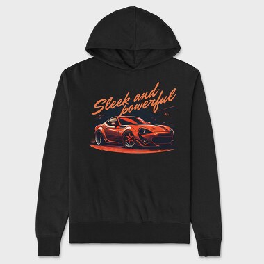 Super Sports Car, Hanorac Oversize Barbati (Unisex)