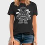 Cyberpunk Warrior 1, Tricou Barbati (Unisex)