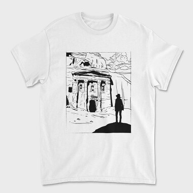 Petra In Jordan, Tricou Barbati (Unisex)