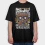 Teen Wolf Horror Comic, Tricou Oversize Barbati (Unisex)