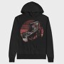 Pinball Machine 80s, Hanorac Oversize Barbati (Unisex)