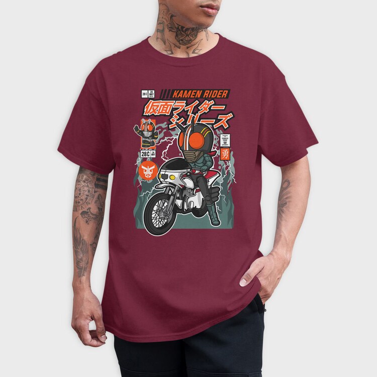 Kamen Rider Rider, Tricou Barbati (Unisex)