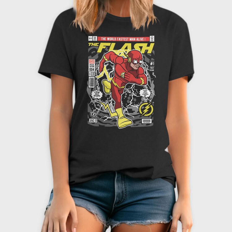 The Flash Lightning Bolt, Tricou Barbati (Unisex)