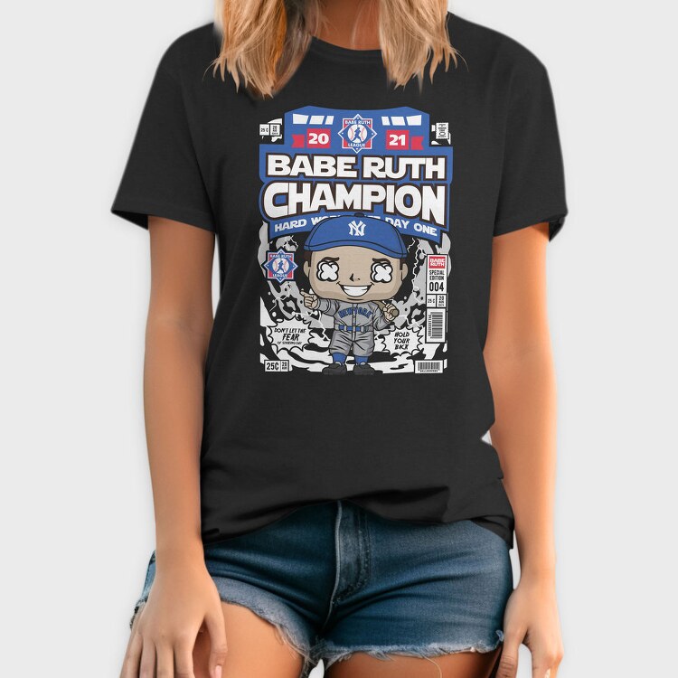 Babe Ruth Champion, Tricou Barbati (Unisex)
