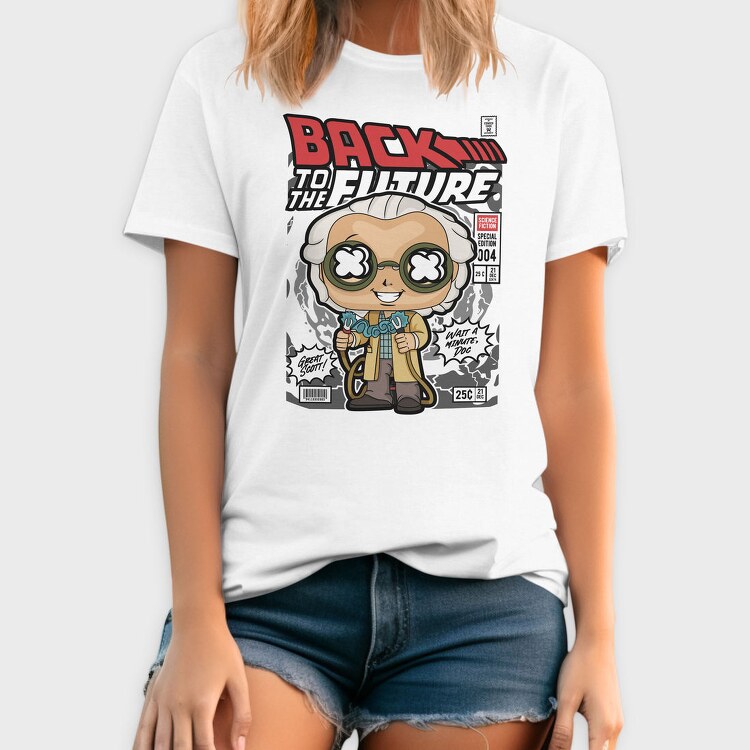 Back To The Future Doc, Tricou Barbati (Unisex)