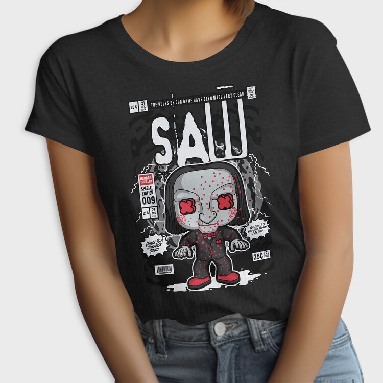 Saw Horror Icon, Tricou Femei