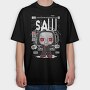 Saw Horror Icon, Tricou Oversize Barbati (Unisex)