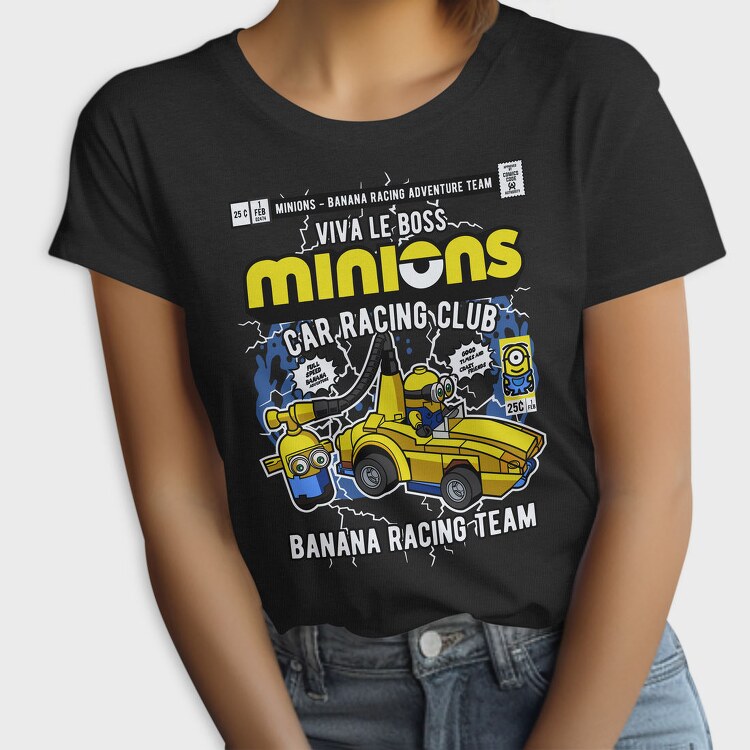 Banana Racing Minions, Tricou Femei