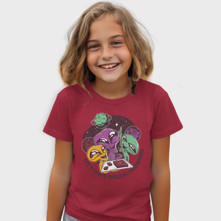 Aliens Make Special Brownies, Tricou Copii