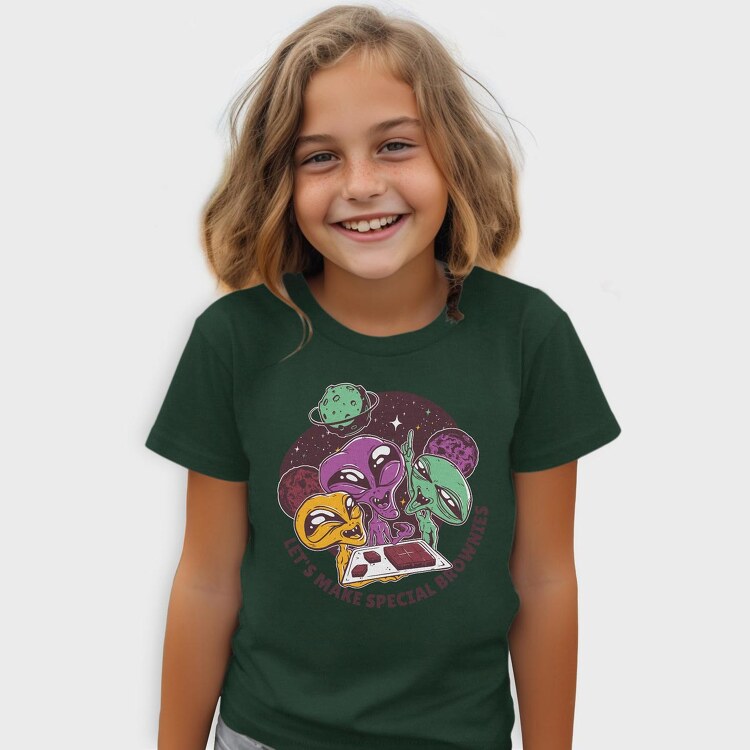 Aliens Make Special Brownies, Tricou Copii