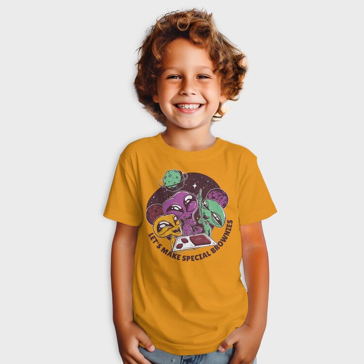 Aliens Make Special Brownies, Tricou Copii