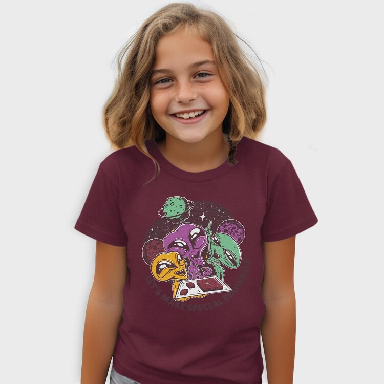 Aliens Make Special Brownies, Tricou Copii