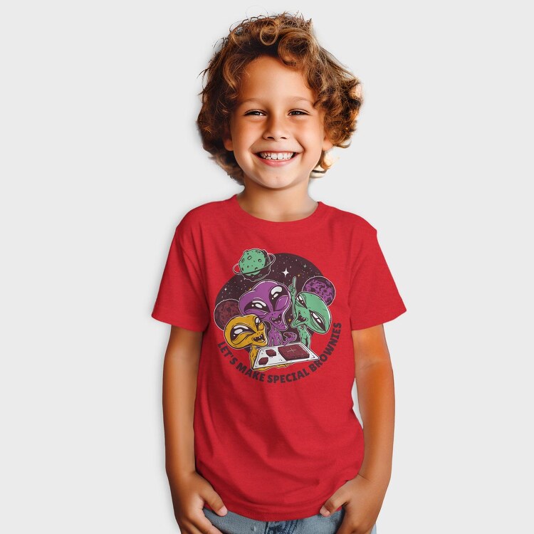 Aliens Make Special Brownies, Tricou Copii