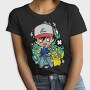 Pikachu Ash Streetwear, Tricou Femei