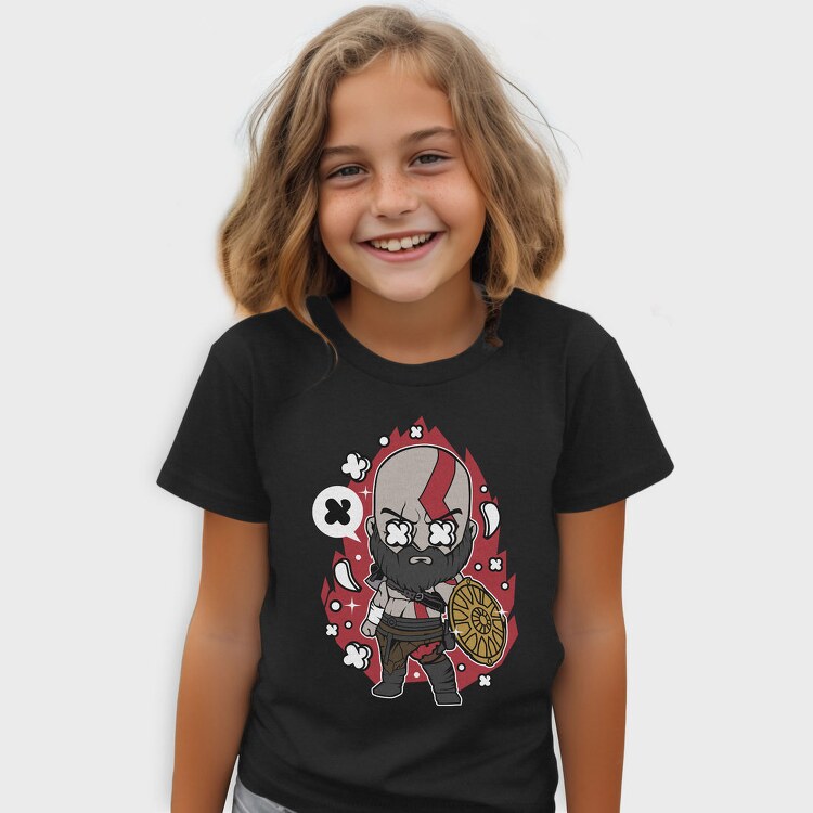 Kratos Warrior Chibi, Tricou Copii
