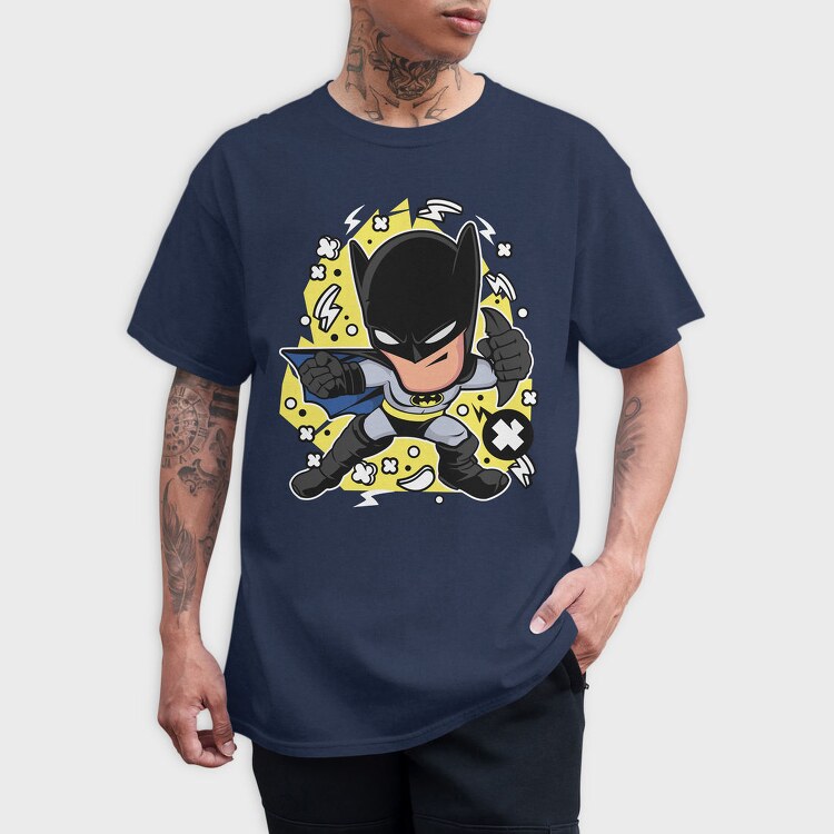 Batman Burst, Tricou Barbati (Unisex)