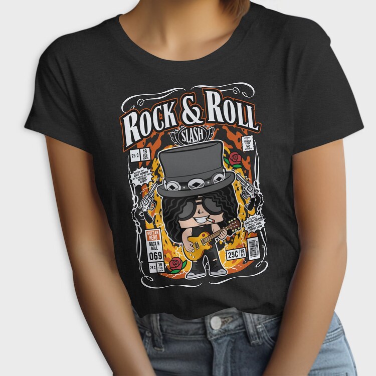 Slash Rock Roll, Tricou Femei