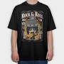 Slash Rock Roll, Tricou Oversize Barbati (Unisex)