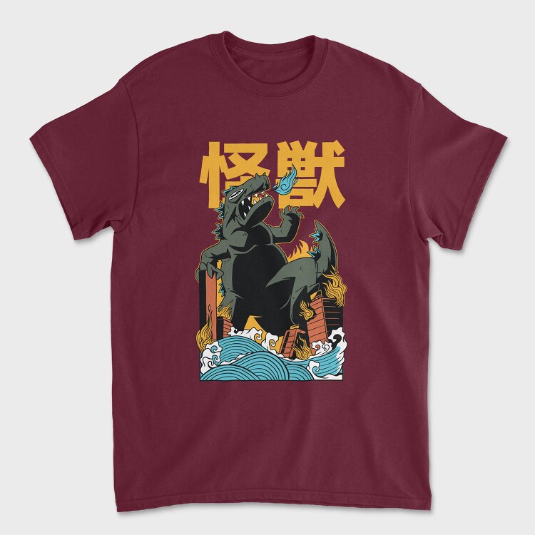 Kaiju, Tricou Barbati (Unisex)