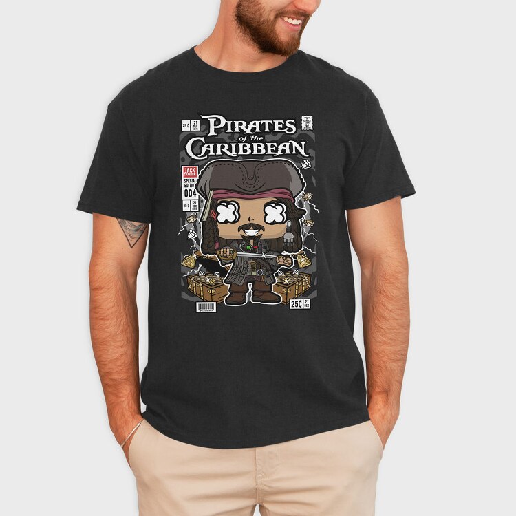 Pirate Treasure Quest, Tricou Barbati (Unisex)