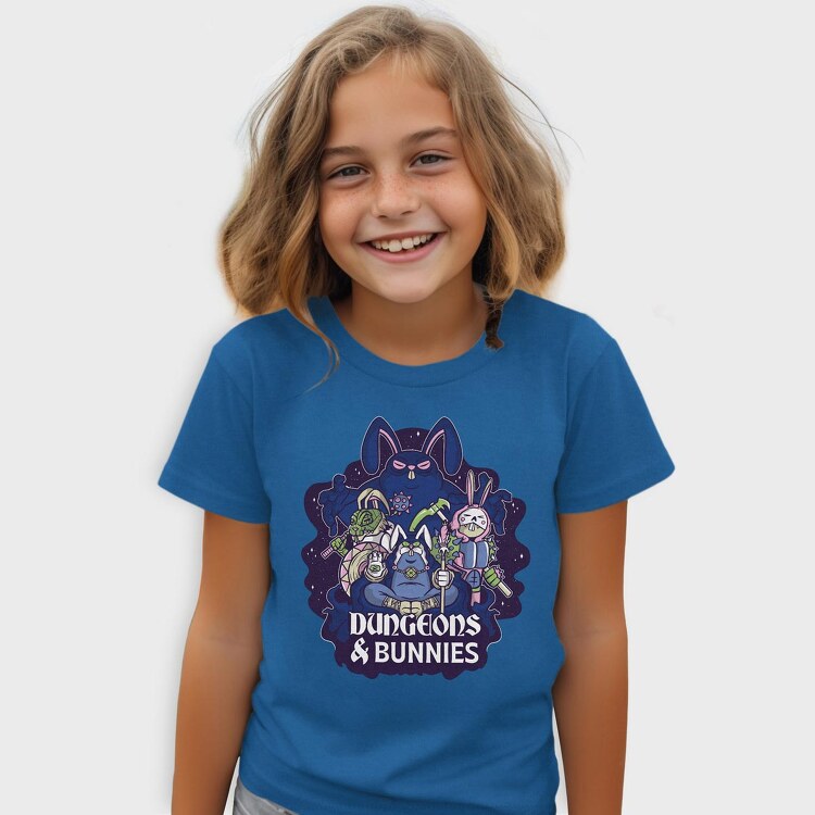 Dungeons And Rabbits, Tricou Copii