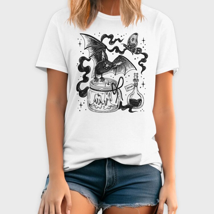 Witch 09, Tricou Barbati (Unisex)