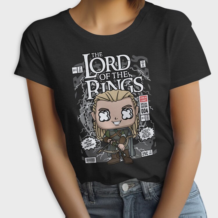 Lord Of The Rings Pop Art, Tricou Femei