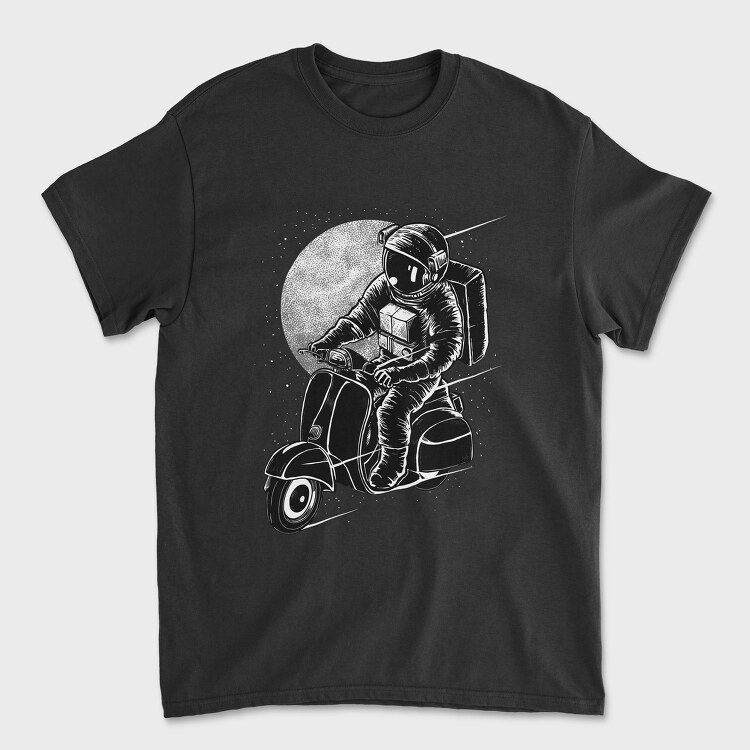 Astroscooter, Tricou Barbati (Unisex)