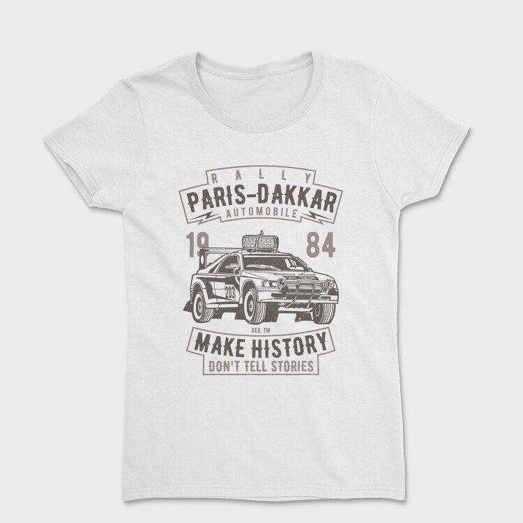 Rally Paris Dakar Automobile, Tricou Femei