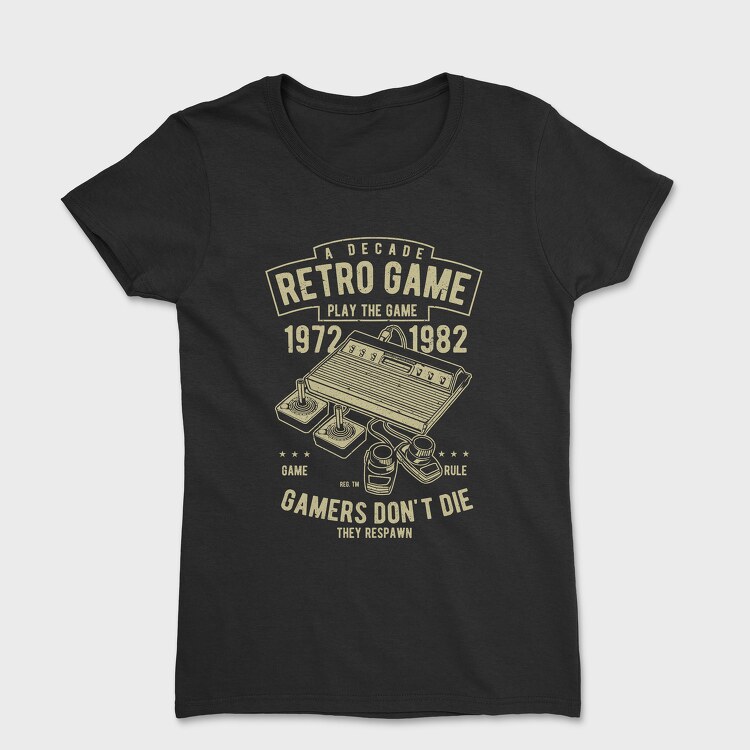 Retro Game, Tricou Femei