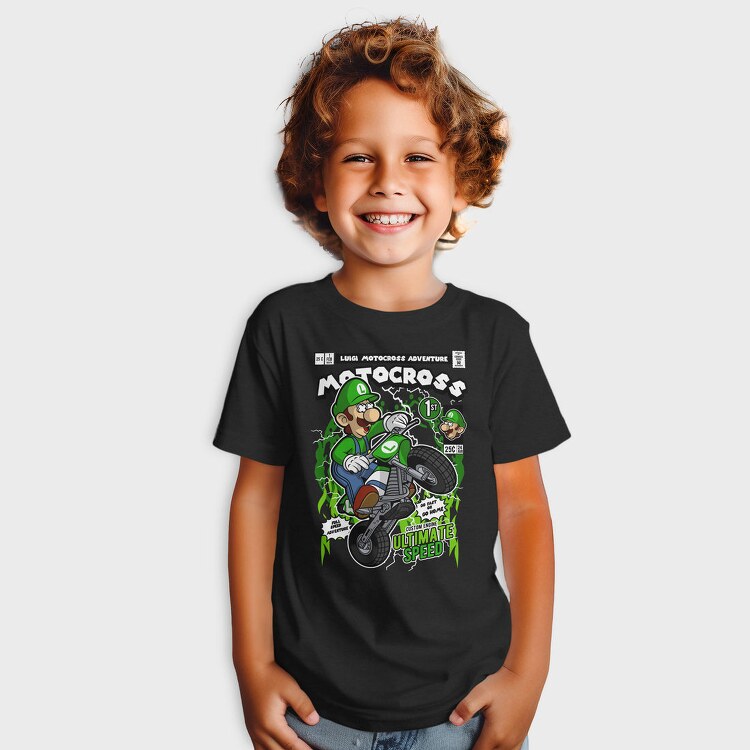 Luigi Motocross Adventure, Tricou Copii