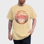 Vulcan Sunset, Tricou Barbati (Unisex)