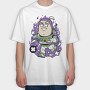 Space Hero Blast, Tricou Oversize Barbati (Unisex)