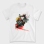 Colorful Explosion Sports Motorcycle Rider, Tricou Barbati (Unisex)