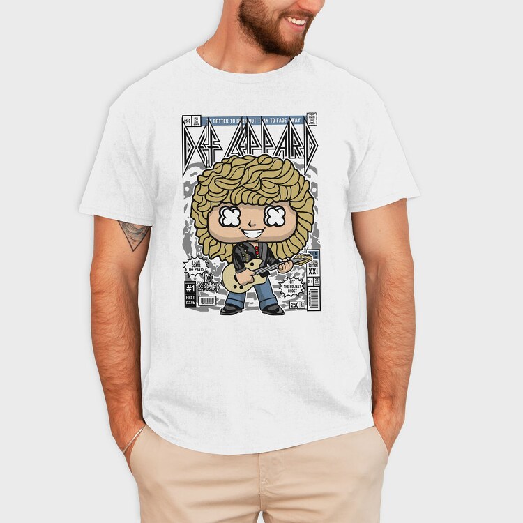 Def Leppard Rockstar, Tricou Barbati (Unisex)