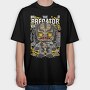 Predator X Comic Chibi, Tricou Oversize Barbati (Unisex)