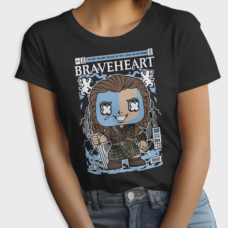 Braveheart Warrior, Tricou Femei