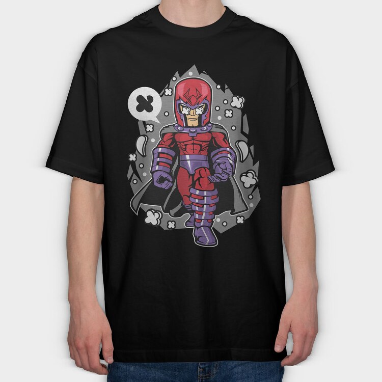 Magneto Power Surge, Tricou Oversize Barbati (Unisex)